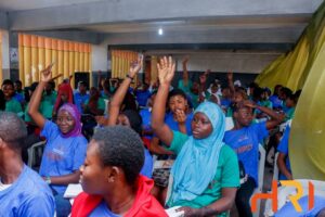 Secondary School Girls at High Impact Mentoring Program in Lagos, Nigeria