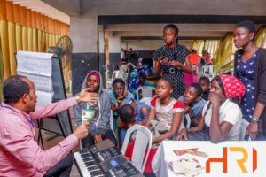 Music Trainer with HRI Girls